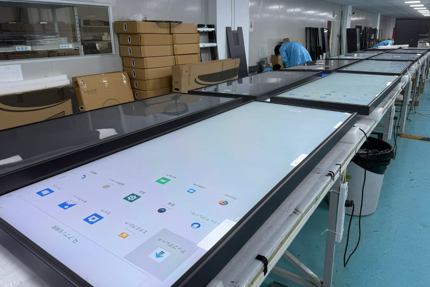 69-inch ultra wide stretched LCD display digital signage manufactured by GoXmart