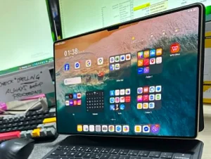 Capacitive touch screen tablet, works with bare finger multi-touch display