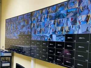 Non-touch LCD video wall for security monitoring, no touch function commercial display screen