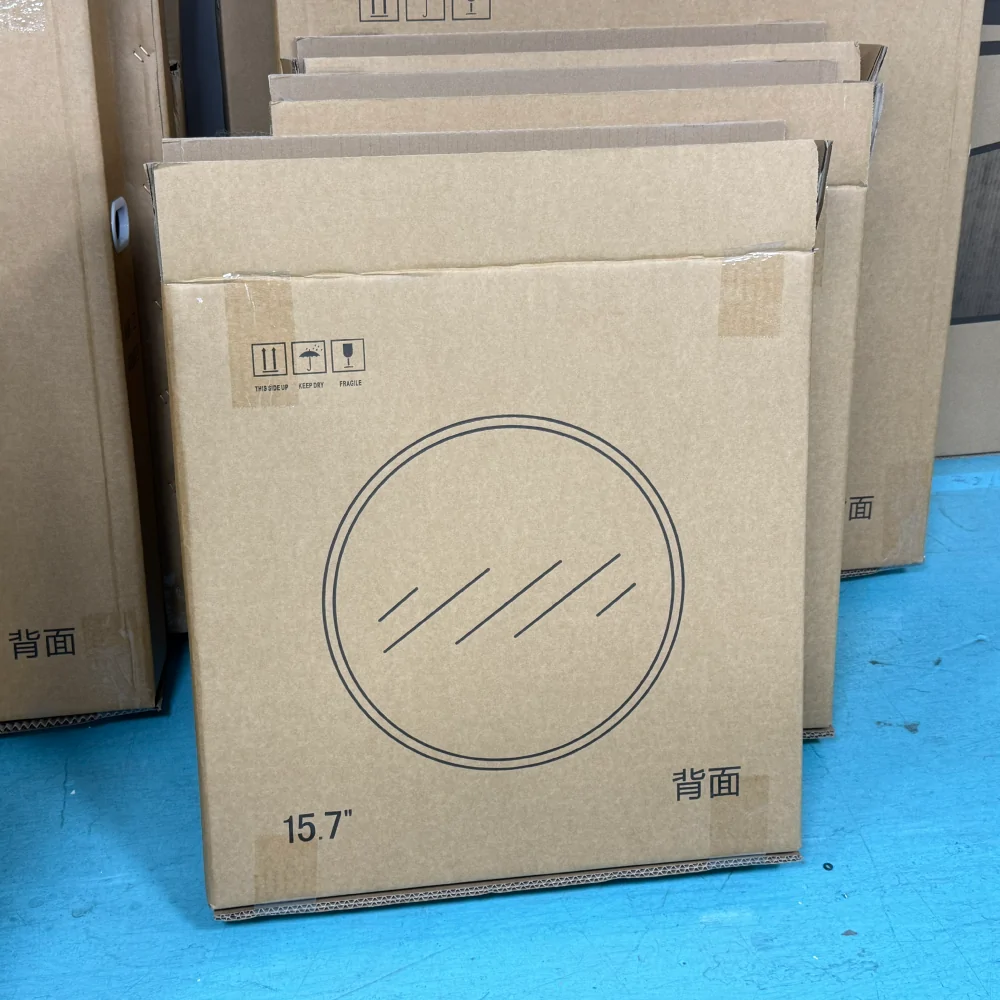 goxmart round display 15.7inch packing box