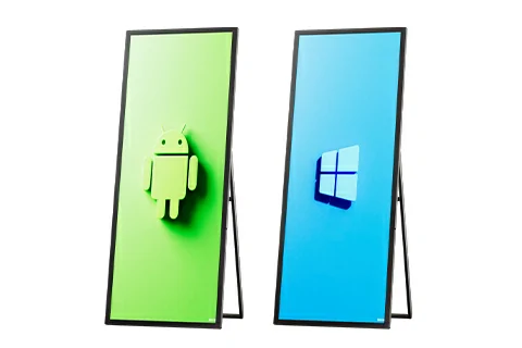 GoXmart smart digital signage display with Android and Windows options
