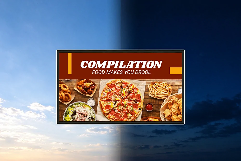 GoXmart wall mounted digital signage built for stable 24/7 continuous operation in commercial environments