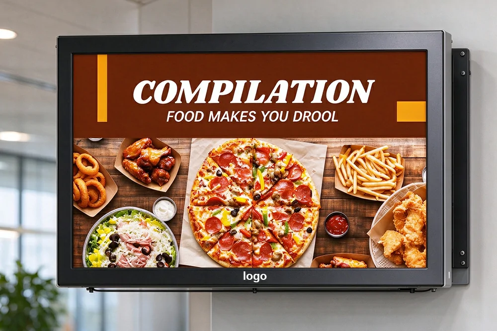 GoXmart indoor wall digital signage custom enclosure, housing frame and mounting structure customization service